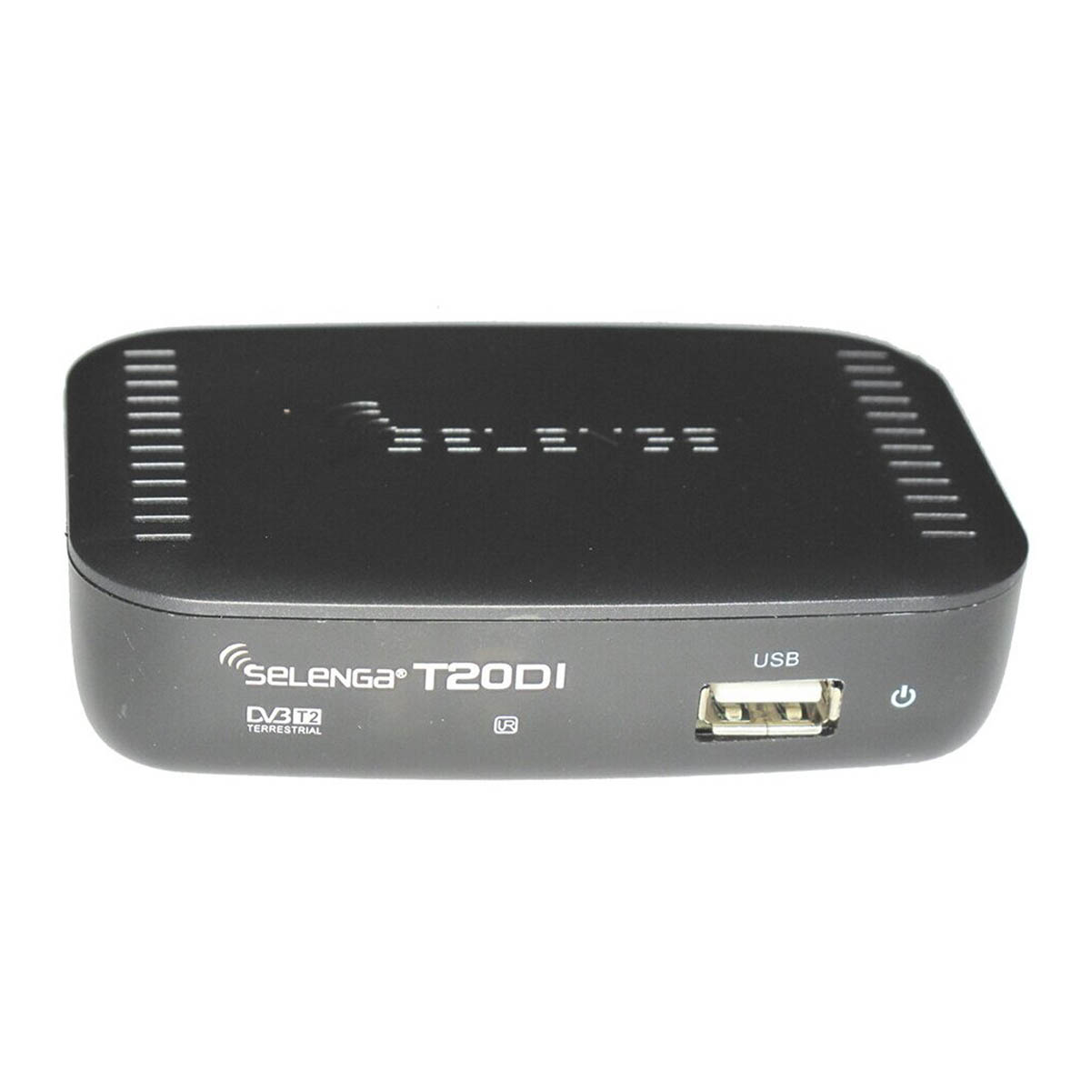 Цифровой эфирный приёмник, ТВ приставка SELENGA T20DI, DVB-T2, DVB-С, цвет черный