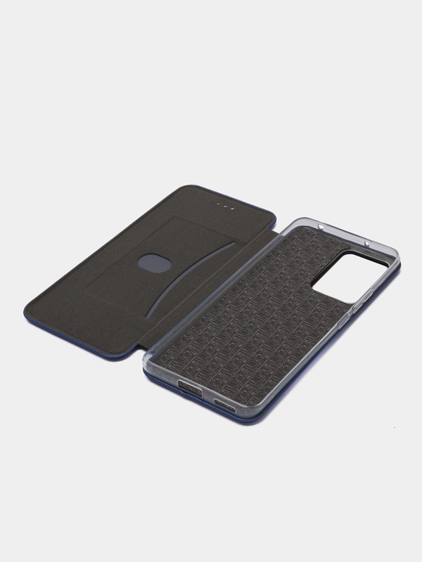 Чехол книжка STYLISH для XIAOMI 13 Lite, экокожа, визитница, цвет темно-синий