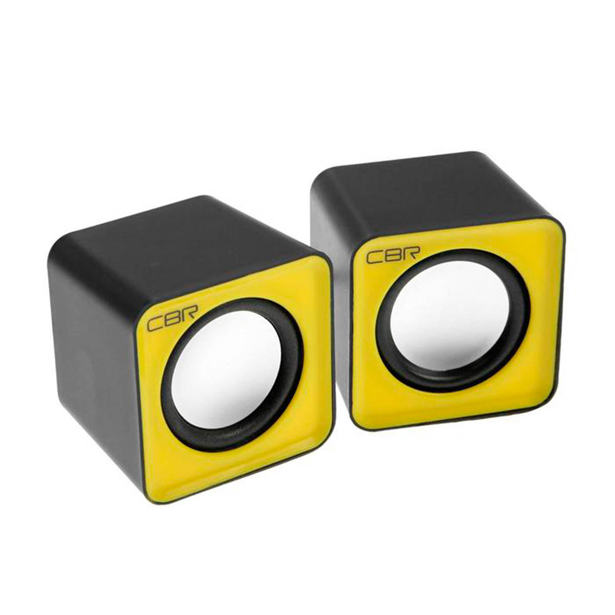Активная акустическая система 2.0 CBR CMS 90, цвет желтый