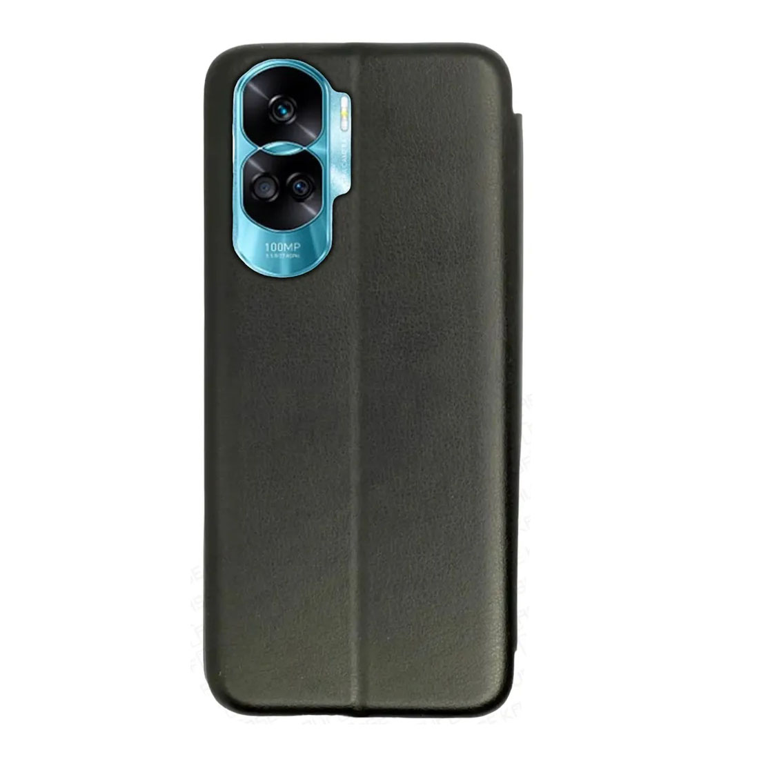 Чехол книжка STYLISH для HUAWEI Honor 90 Lite, экокожа, визитница, цвет черный