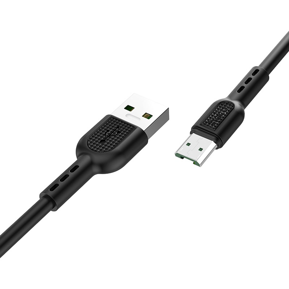 Кабель HOCO X33 Surge Micro USB 7 pin, 4А, VOOC, длина 1 метр, цвет черный