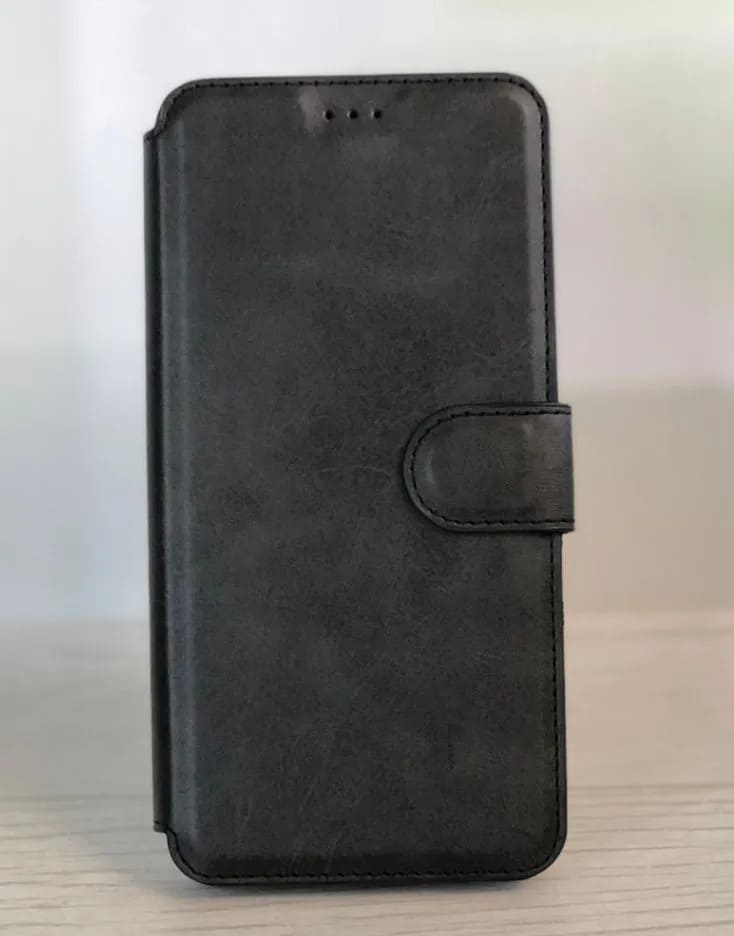 Чехол книжка CHLR для SAMSUNG Galaxy A72 (SM-A725F), с хлястиком, экокожа, визитница, цвет черный