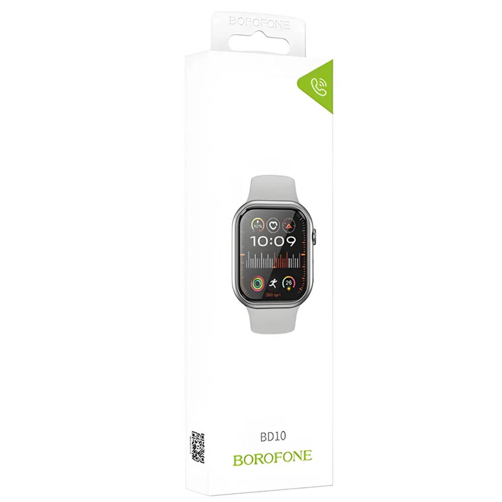 Смарт часы BOROFONE BD10 smart sports watch (call version), цвет серебристый