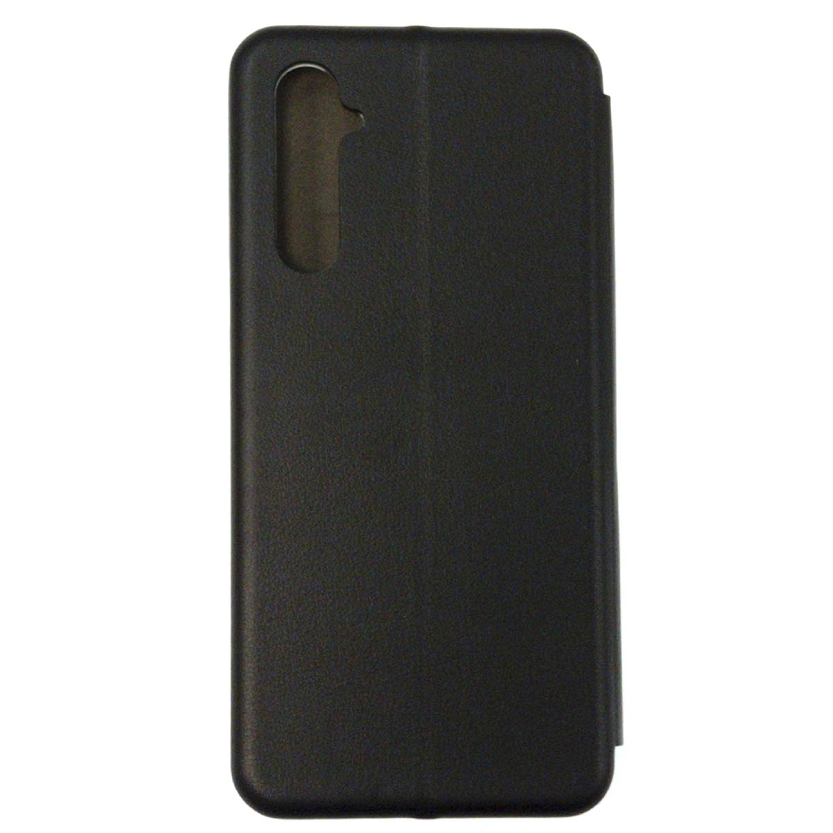 Чехол книжка STYLISH для Realme 6, экокожа, цвет черный