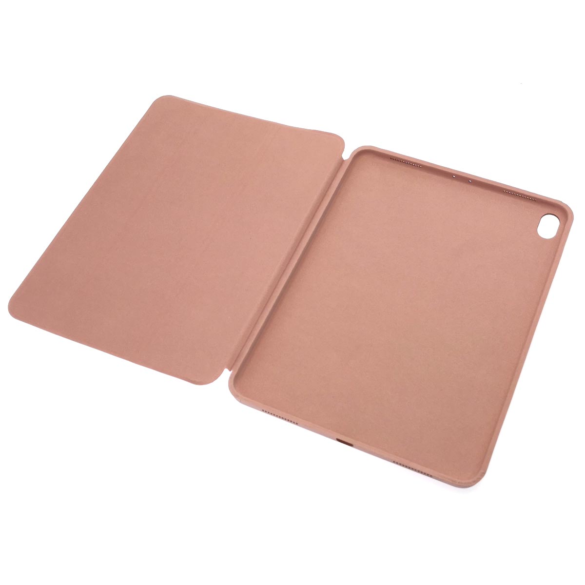 Чехол книжка SMART CASE для APPLE iPad PRO 2018, диагональ 11", экокожа, бархат, цвет розовое золото