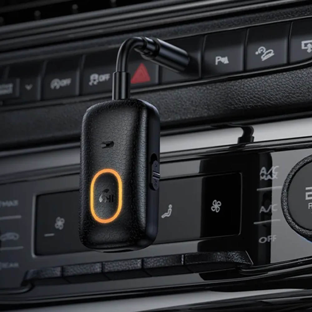 AUX Bluetooth ресивер HOCO E151, RX/TX, цвет черный