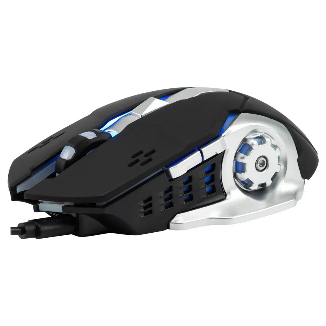 Мышь беспроводная OKLICK (ОКЛИК) 770GW, игровая, оптическая, 3600 DPI, RGB подсветка, аккумулятор, цвет черно белый