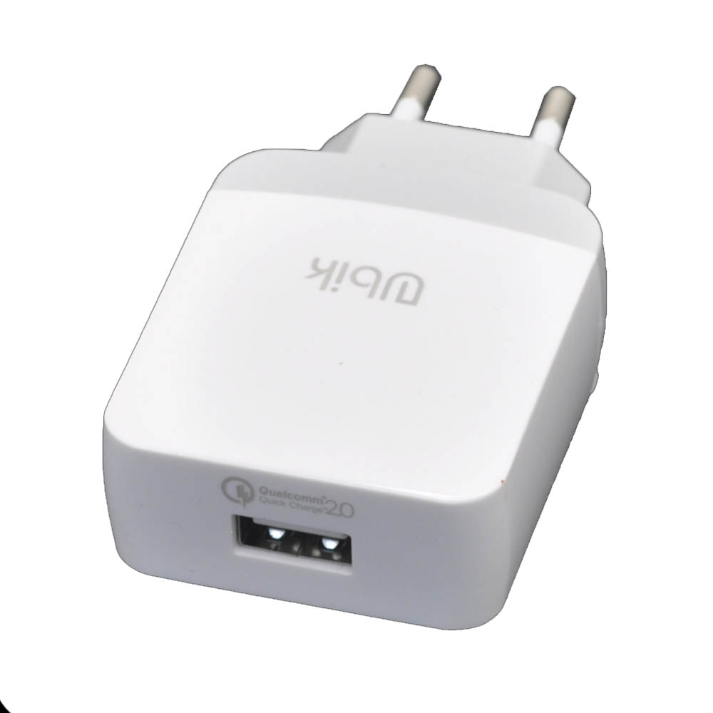 СЗУ (сетевое зарядное устройство) UBIK UHP12Q, 2 А, 1 USB, цвет белый | Последняя цена