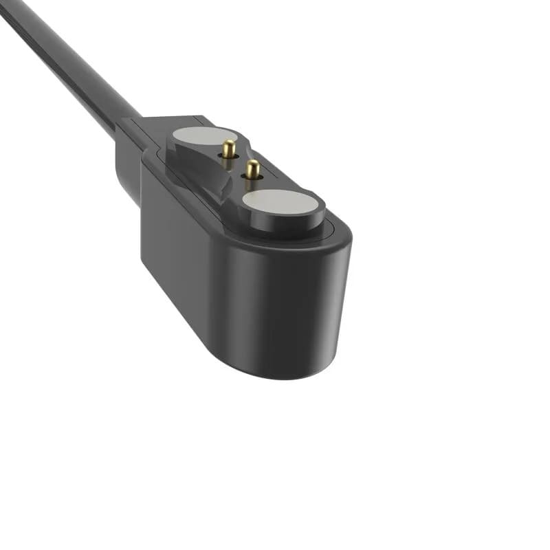 USB-зарядное устройство, магнитный кабель 2 pinдля смарт часов IMILAB W12 KW66, длина 60 см., цвет черный