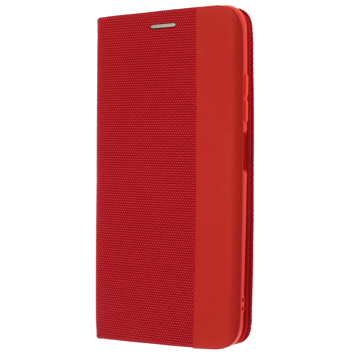 Чехол книжка MESH для XIAOMI POCO M3 Pro, XIAOMI Redmi Note 10T, Redmi Note 10 5G, текстиль, силикон, бархат, визитница, цвет красный