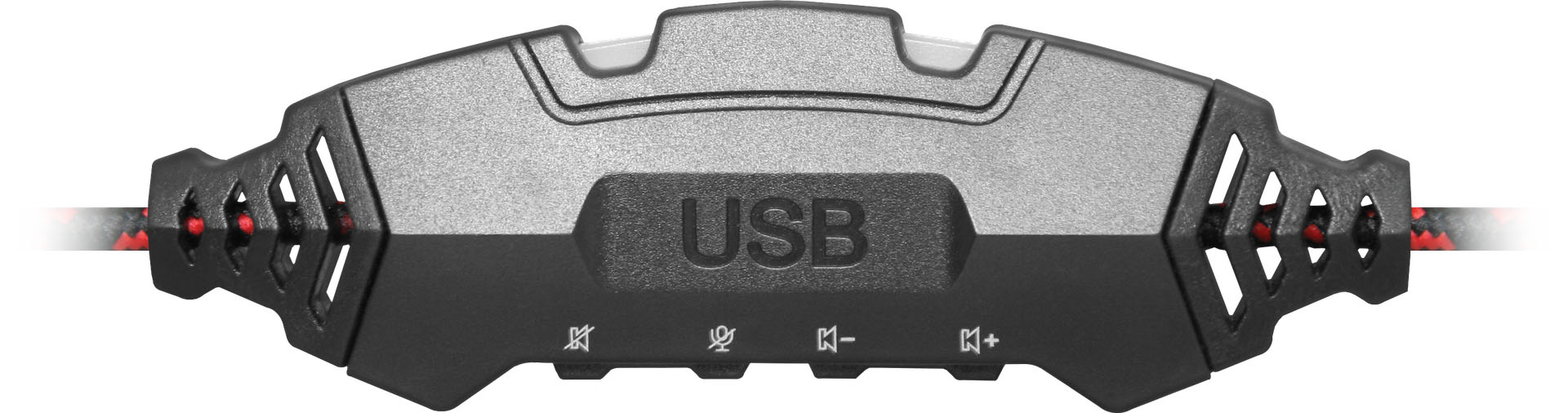 Гарнитура (наушники с микрофоном) проводная полноразмерная, Defender Warhead G-450 USB, подсветка, цвет черный