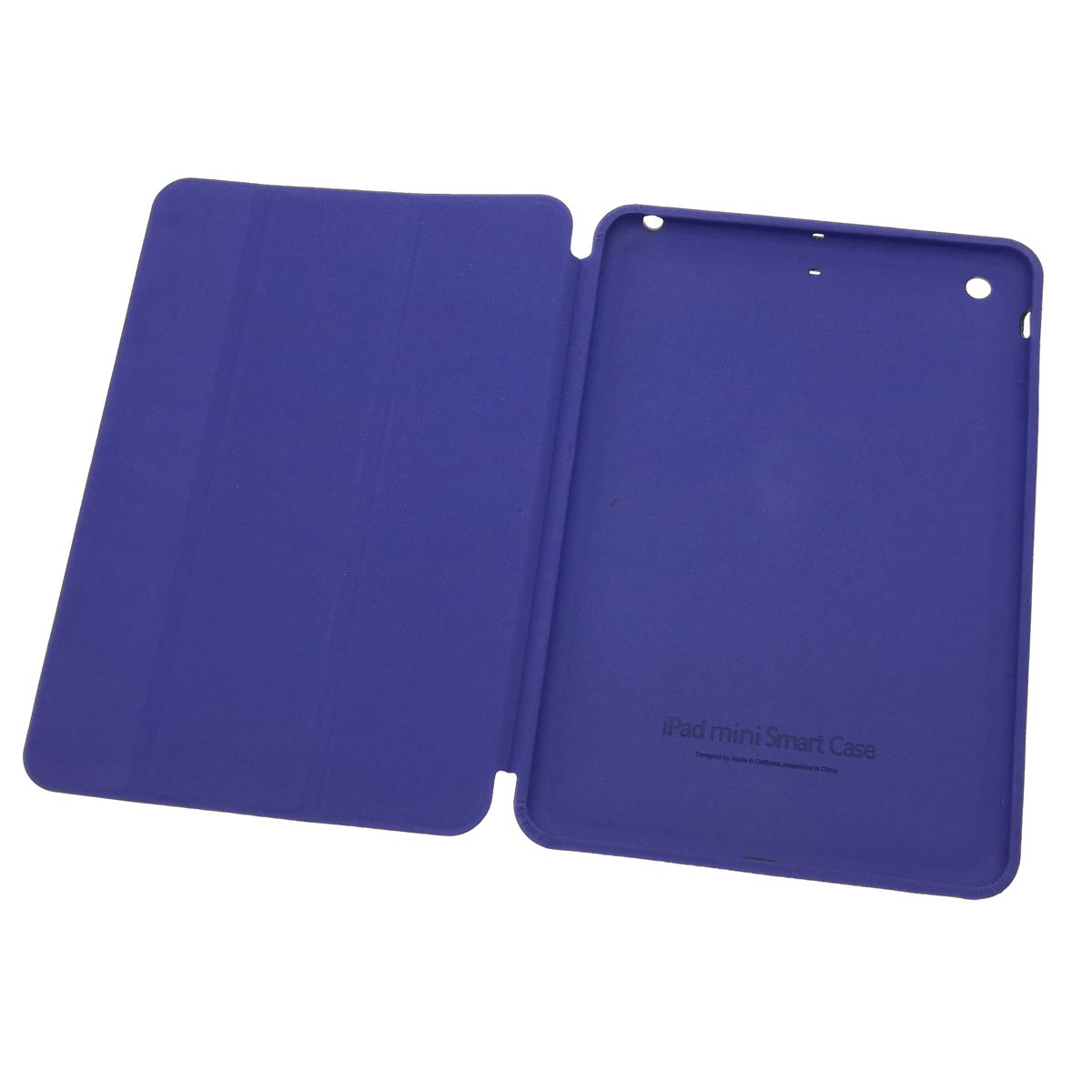 Чехол книжка SMART CASE для APPLE iPad mini, mini 2, mini 3, экокожа, цвет фиолетовый