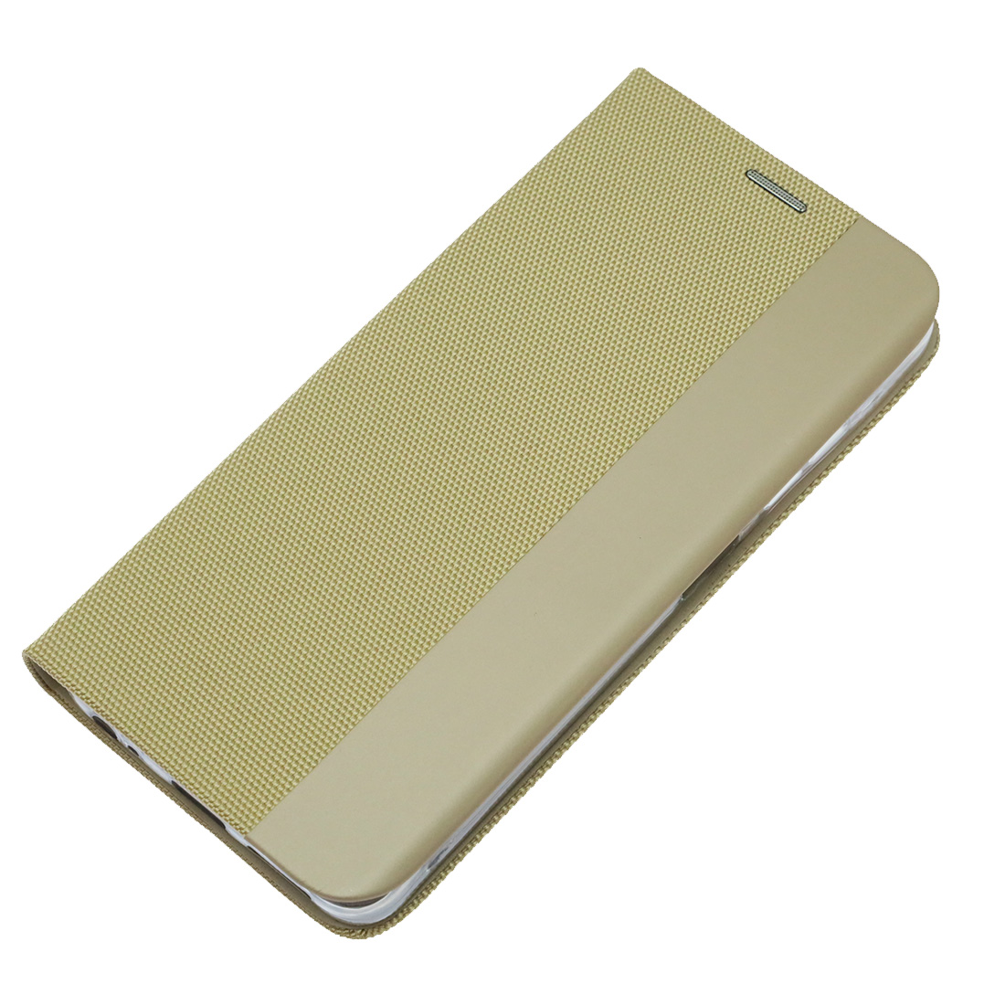 Чехол книжка MESH для INFINIX HOT 40i, SMART 8, SMART 8 Plus, текстиль, силикон, бархат, визитница, цвет золотистый