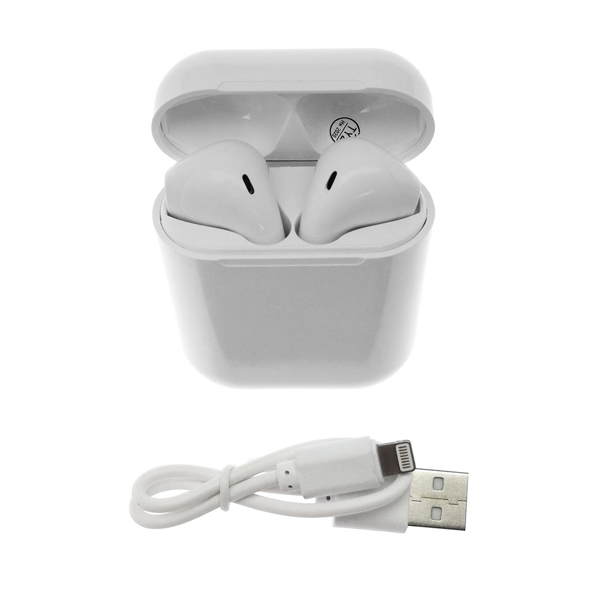 Гарнитура (наушники с микрофоном) беспроводная, TWS i11, Bluetooth 5.0, цвет белый