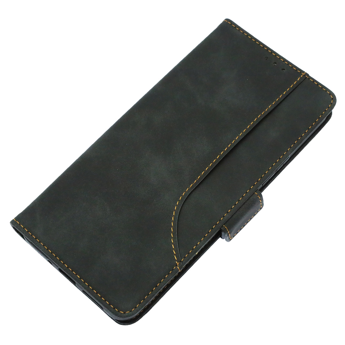 Чехол книжка NICE для XIAOMI Redmi 13C, XIAOMI POCO C65, защита камеры, экокожа, визитница, цвет черный