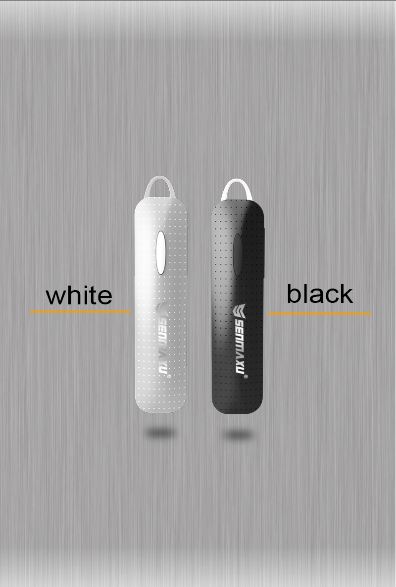 Гарнитура (наушник с микрофоном) беспроводная, Senmaxu S55, цвет белый.