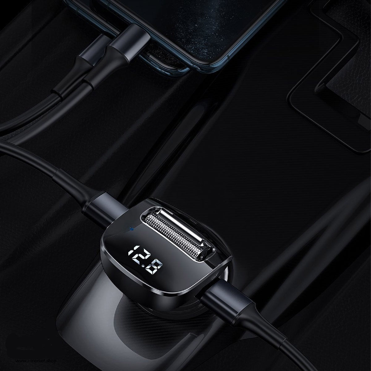 АЗУ (Автомобильное зарядное устройство) Baseus Streamer F40, AUX, Wireless MP3, Bluetooth аудио трансмиттер, цвет черный
