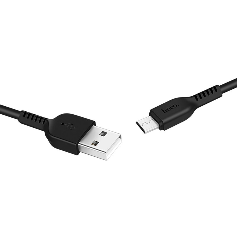 Кабель HOCO X20 Flash Micro USB, 2A, длина 3 метра, цвет черный