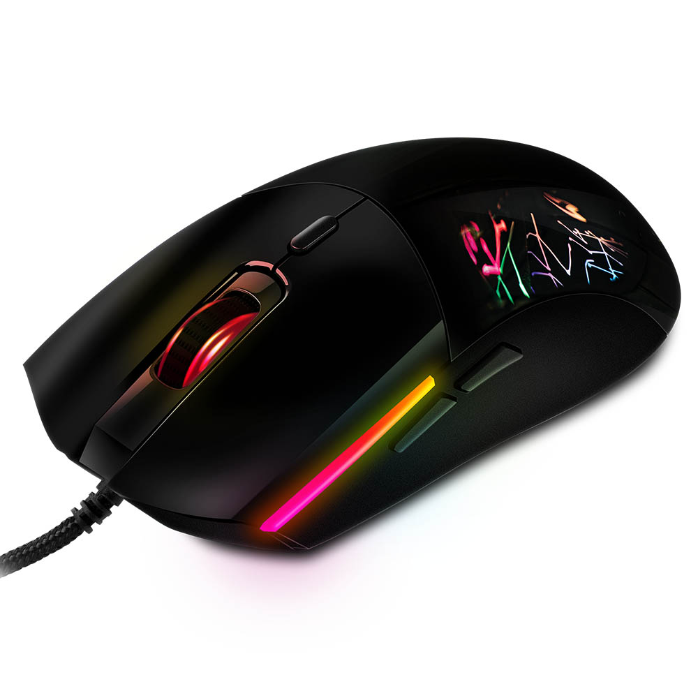 Мышь проводная SVEN RX-G800, игровая, LED подсветка, бесшумные кнопки, 7200 DPI, цвет черный