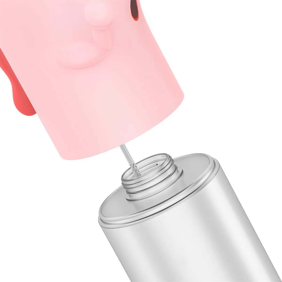 Диспенсер, дозатор для жидкого мыла Baseus Minidinos, 300 мл, цвет светло розовый