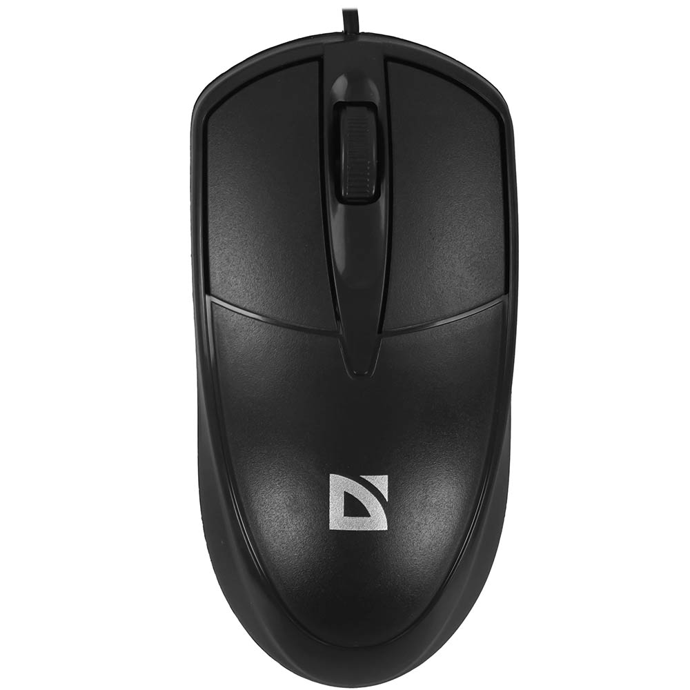 Мышь проводная DEFENDER Trace MB-989, 1000 dpi, оптическая, USB, цвет черный