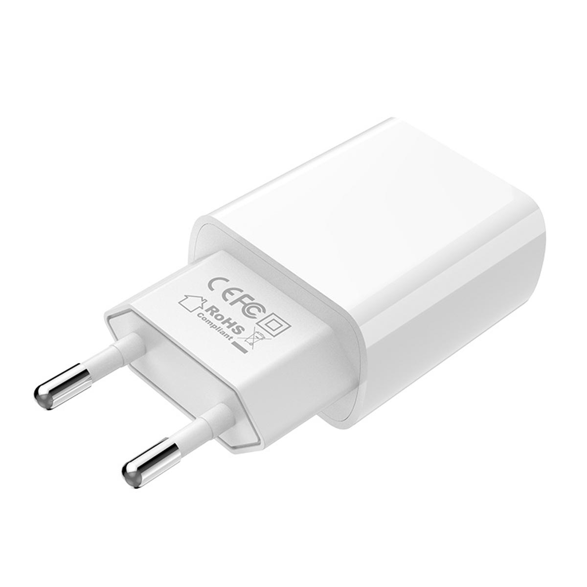 СЗУ (Сетевое зарядное устройство) BOROFONE BA20A Sharp, 2.1A, 1 USB, цвет белый