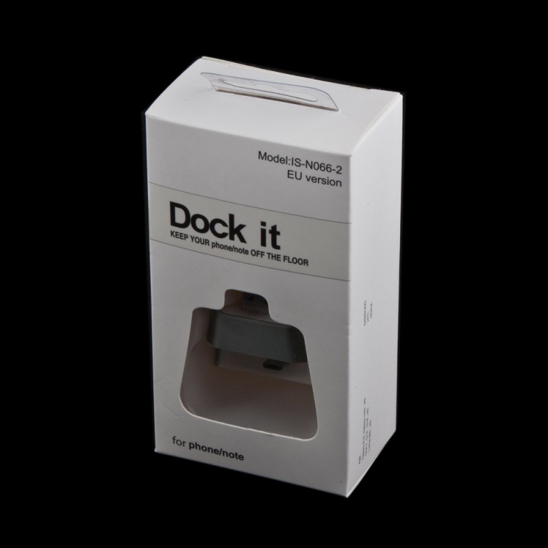 Стакан зарядки Micro USB "Dock it"(IS-N066-2) c USB коннектором, цвет белый