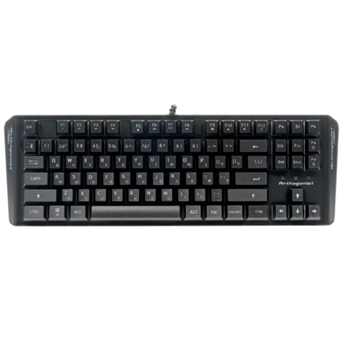 Проводная клавиатура, RITMIX RKB-500, USB, игровая, с подсветкой, цвет черный
