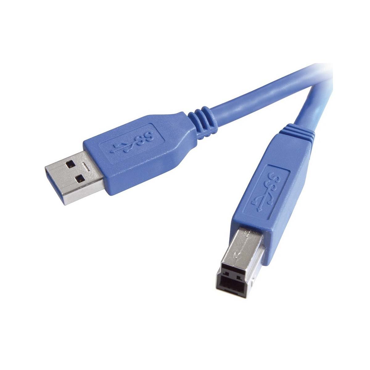 Кабель USB 3.0 USB A(m) - USB B(m), USB3.0-AM/BM для принтера, длина 1.8 метра, цвет синий