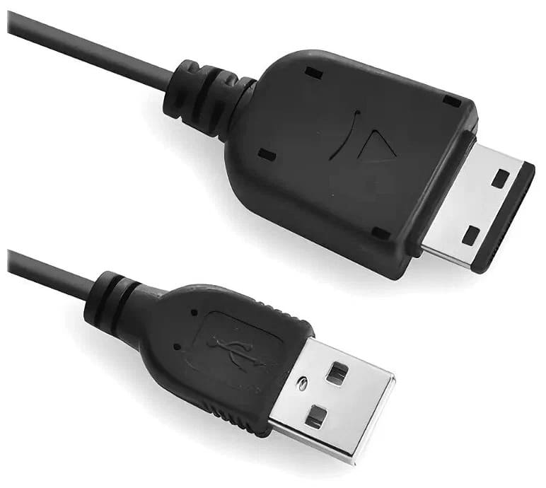 Кабель зарядки для Samsung D880 (E210, G600, G800, M600, M610, F210), длина 1 метр, цвет черный