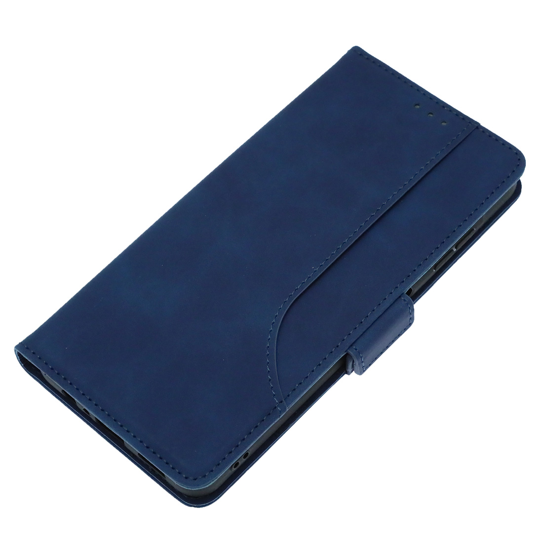 Чехол книжка NICE для SAMSUNG Galaxy A06 4G, защита камеры, экокожа, визитница, цвет темно синий