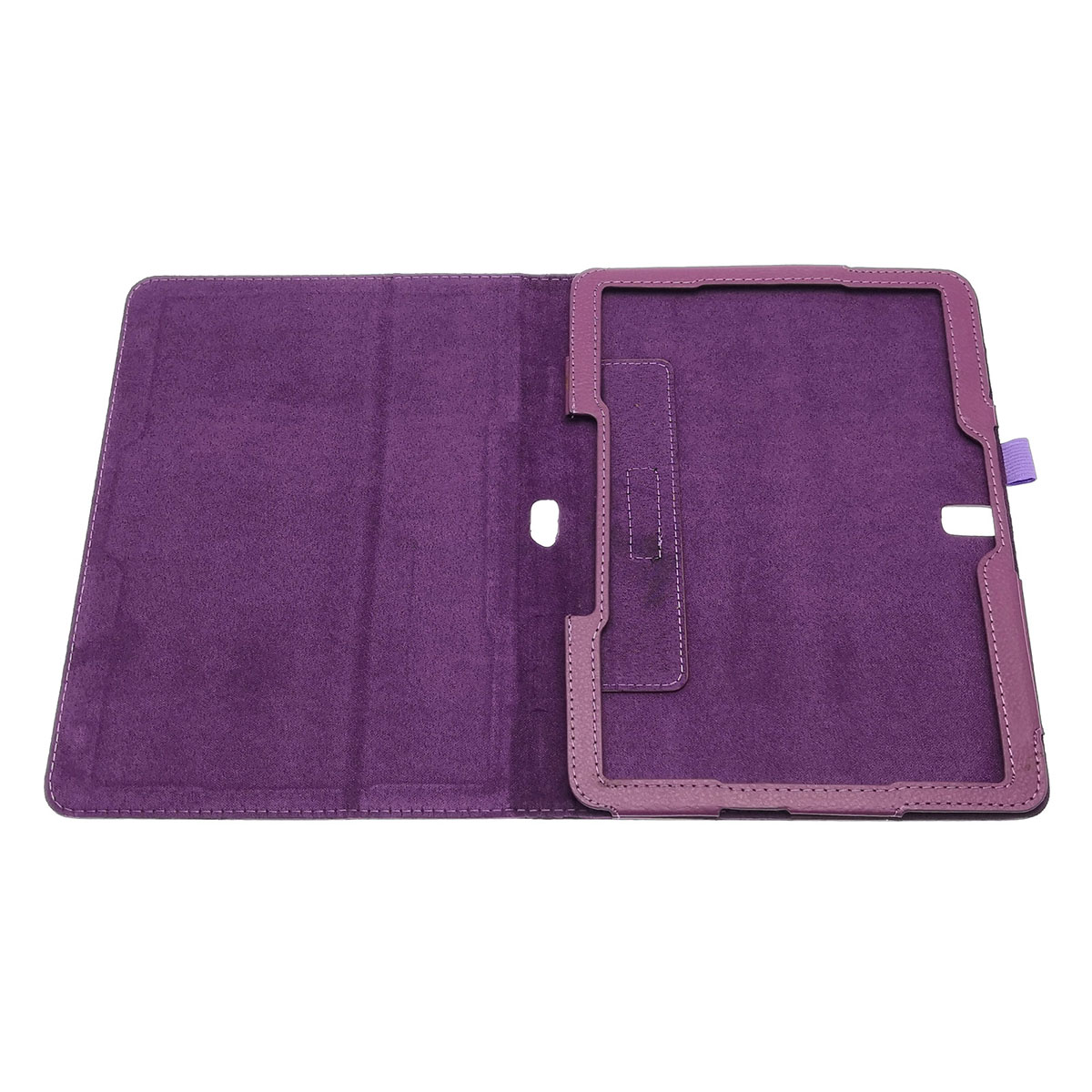 Чехол книжка для SAMSUNG Galaxy Tab Pro 10.1 (SM-T520), экокожа, цвет фиолетовый.