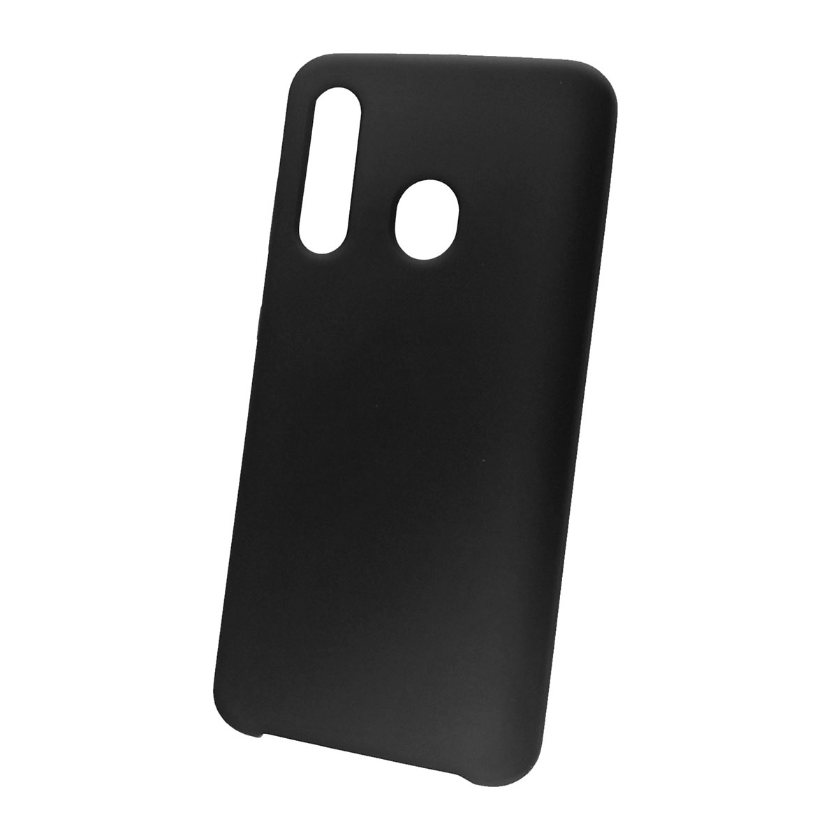 Чехол накладка Silicon Cover для SAMSUNG Galaxy A60 2019 (SM-A605), Galaxy M40 (SM-M405), силикон, бархат, цвет черный