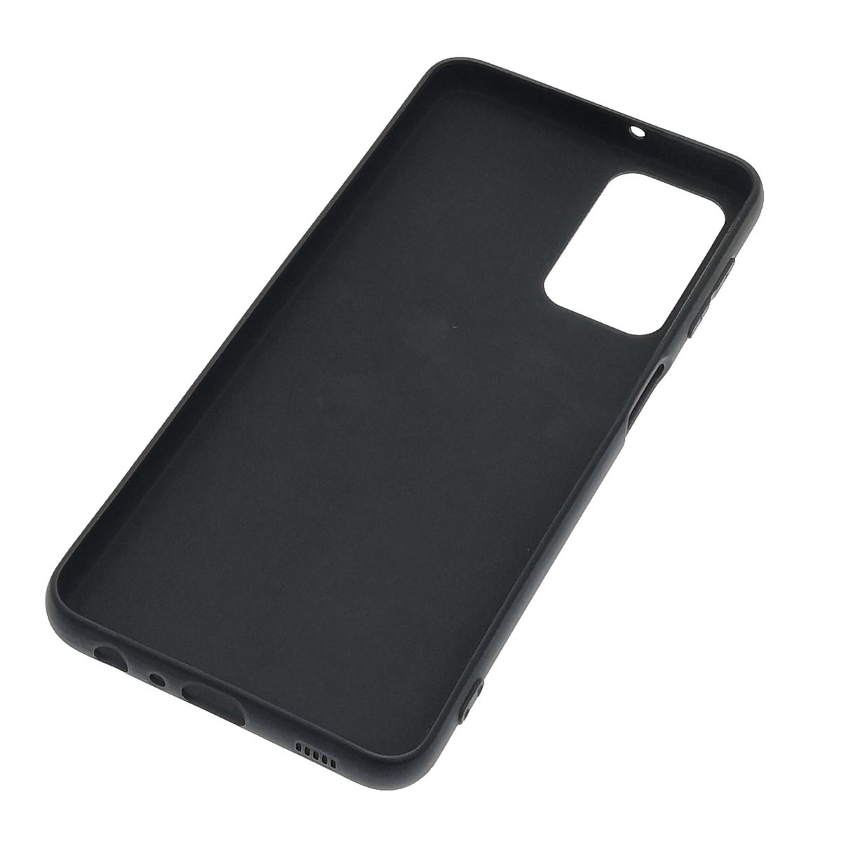 Чехол накладка для SAMSUNG Galaxy A32 4G (SM-A325F), силикон, цвет черный