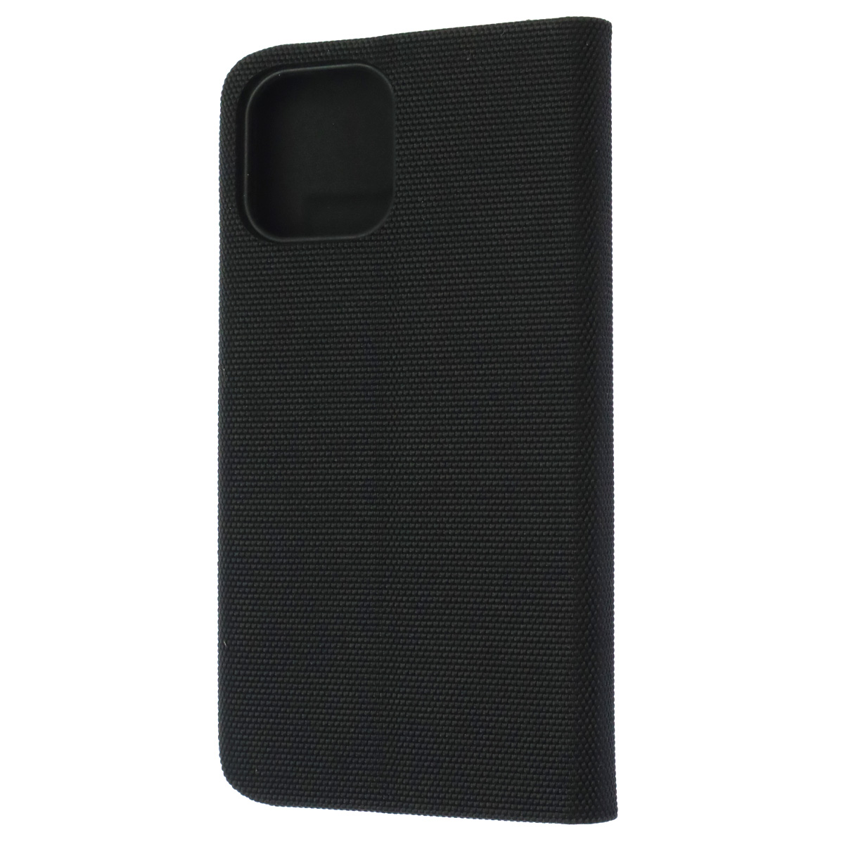 Чехол книжка MESH для APPLE iPhone 12 (6.1), iPhone 12 Pro (6.1), текстиль, силикон, бархат, визитница, цвет черный
