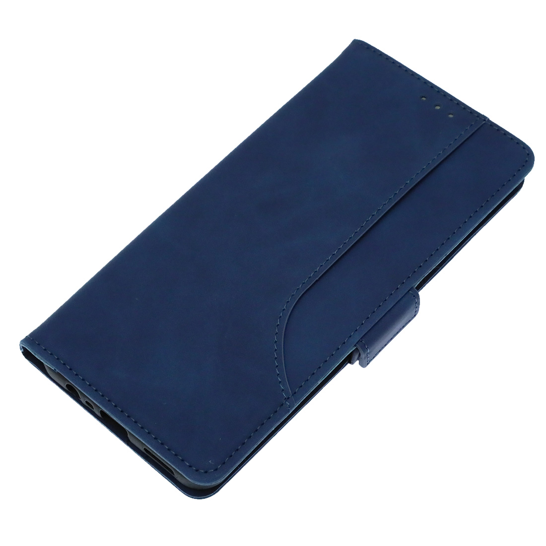 Чехол книжка NICE для Realme C61, C63, Note 60, Note 60X, экокожа, визитница, цвет темно синий