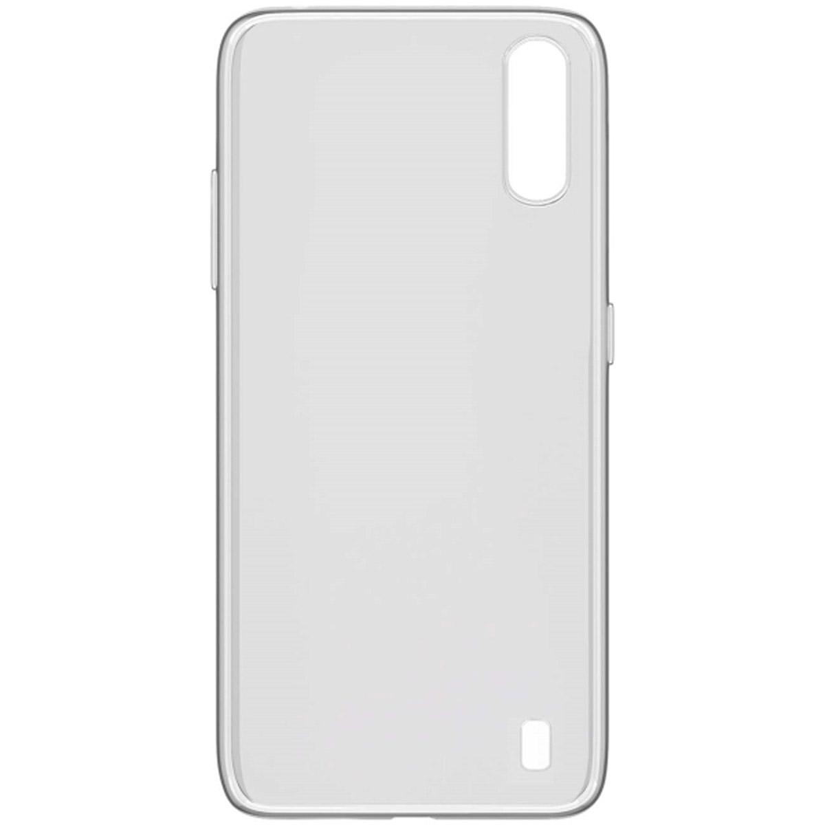 Чехол накладка для SAMSUNG Galaxy A01 (SM-A015), силикон, цвет прозрачный | РЕТРО 6