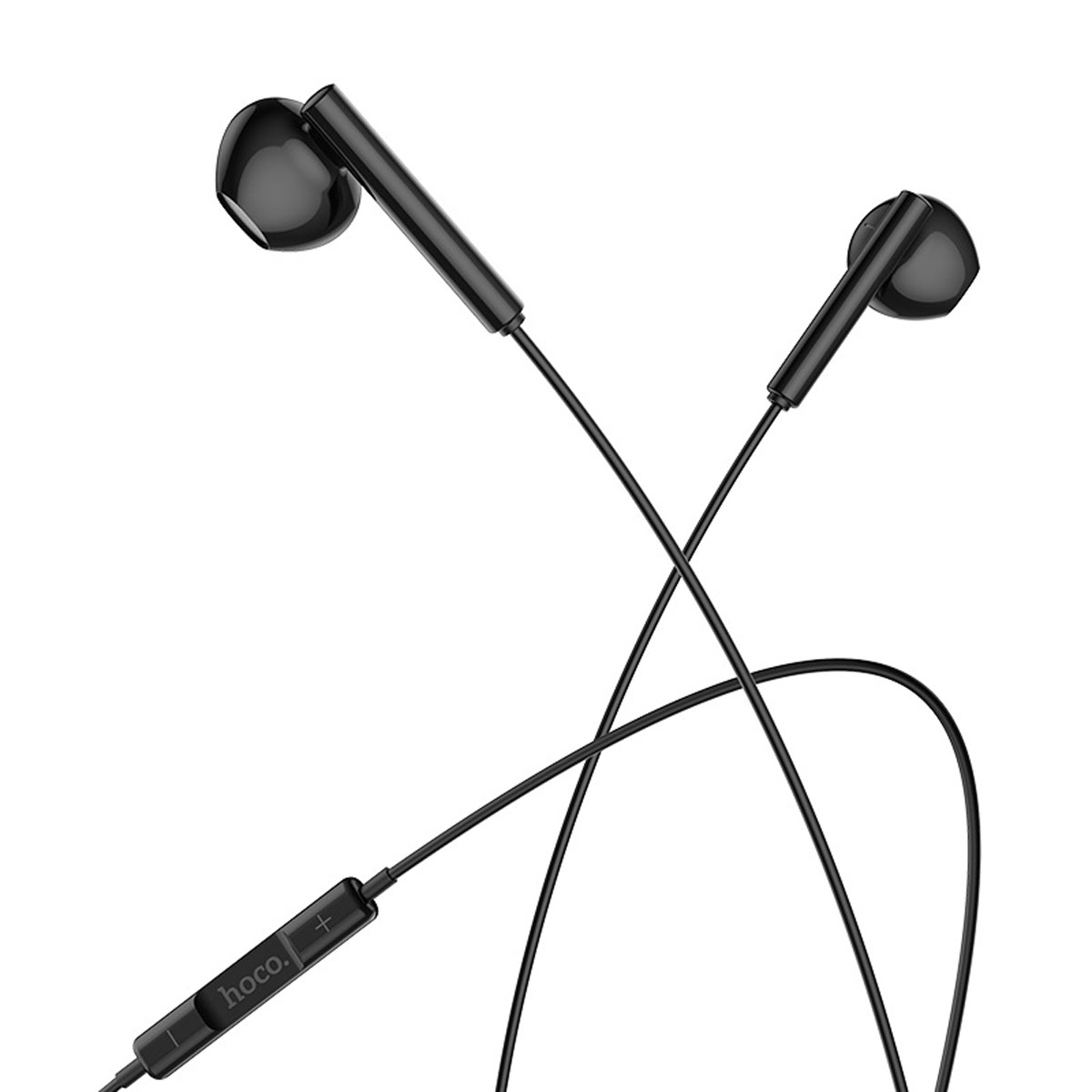 Гарнитура (наушники с микрофоном) проводная, HOCO M64 Melodious, цвет черный