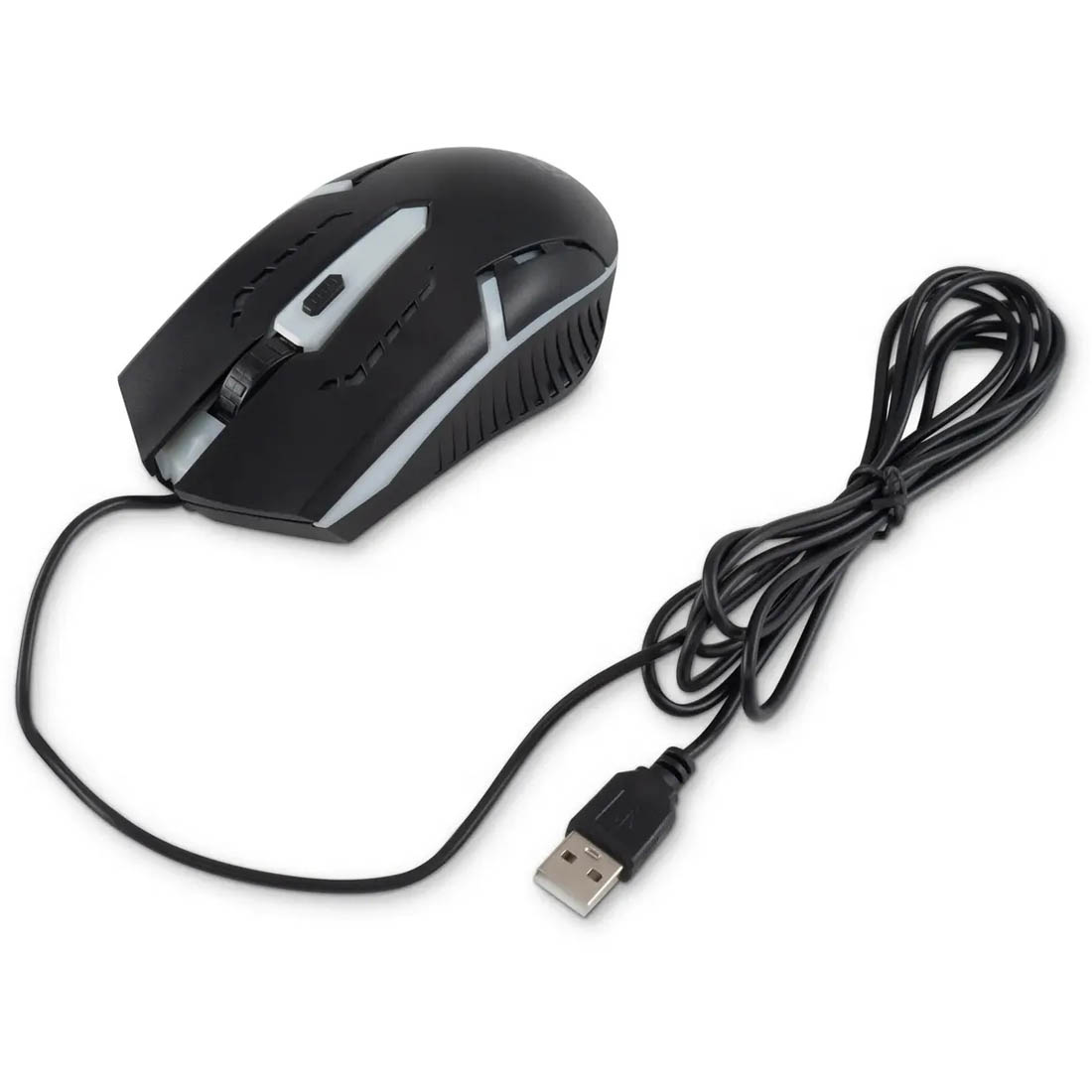 Мышь игровая ОКЛИК (OKLICK) 398G проводная, оптическая, Led подсветка, 2400 DPI, цвет черный Мышь игровая ОКЛИК (OKLICK) 398G проводная, оптическая, Led подсветка, 2400 DPI, цвет черный
