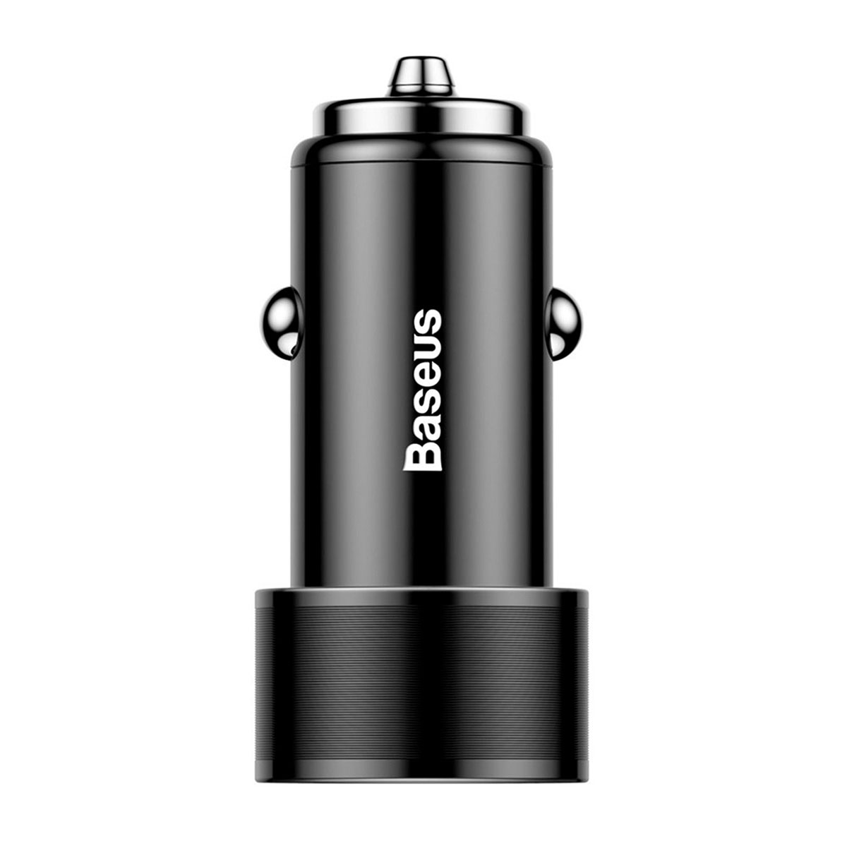 BASEUS TZXLD-A01 автомобильное зарядное устройство 3.4А, 2xUSB, с кабелем в комплекте APPLE Lightning 8-pin, цвет черный.