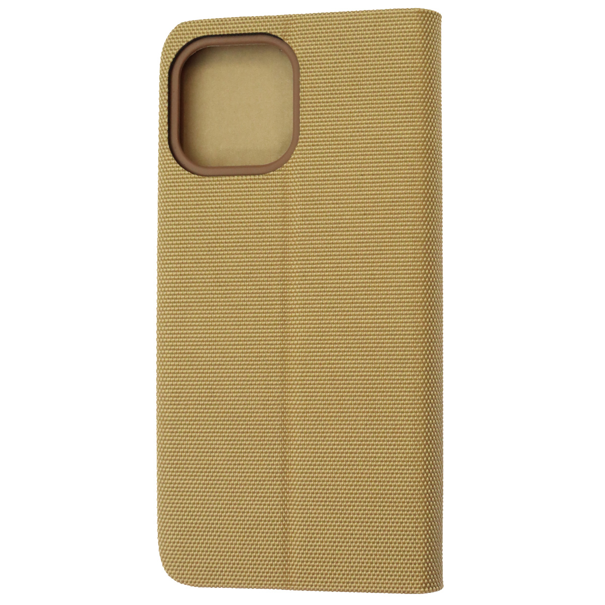 Чехол книжка MESH для APPLE iPhone 12 Pro Max (6.7), текстиль, силикон, бархат, визитница, цвет золотистый