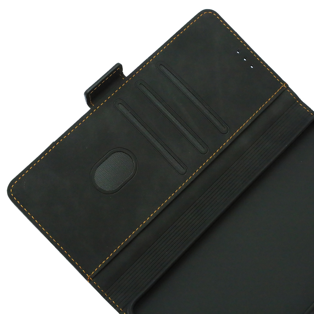 Чехол книжка NICE для SAMSUNG Galaxy A06 4G, защита камеры, экокожа, визитница, цвет черный