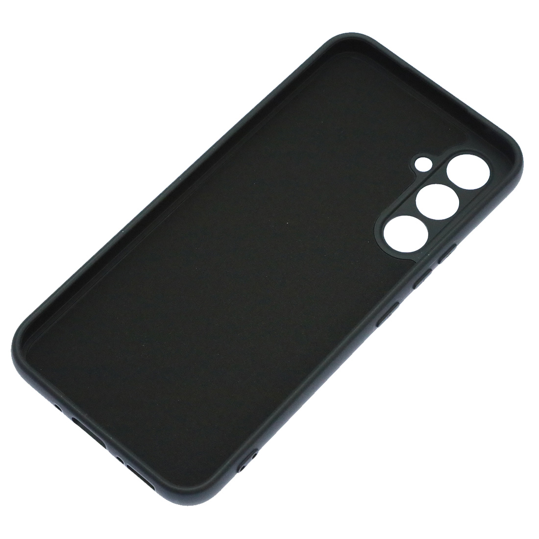 Чехол накладка NANO для SAMSUNG Galaxy A54 5G, силикон, бархат, цвет черный