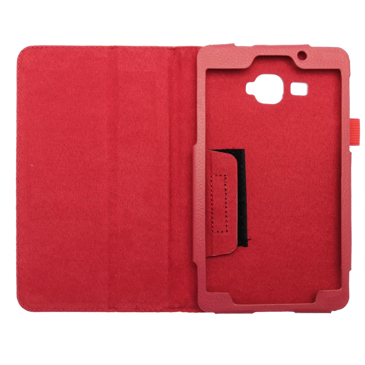 Чехол книжка для планшета SAMSUNG Galaxy Tab A 7.0 (SM-T280, SM-T285), экокожа, цвет красный