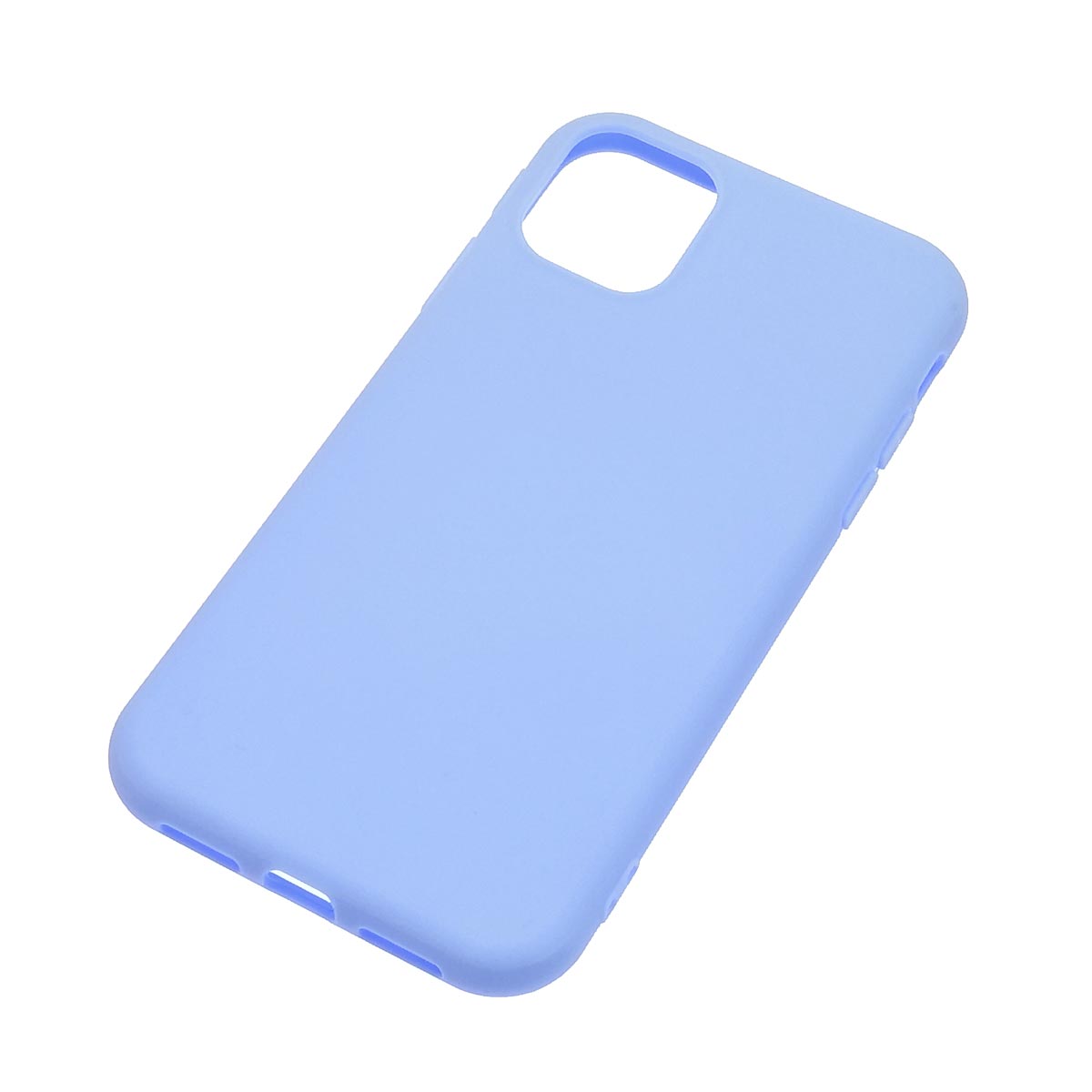 Чехол накладка для APPLE iPhone 11, силикон, матовый, цвет светло сиреневый
