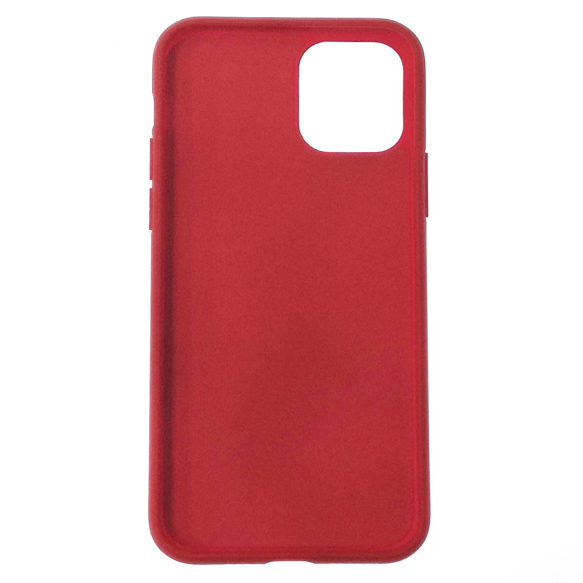 Чехол накладка Silicon Case для APPLE iPhone 11 Pro 2019, силикон, бархат, цвет красный
