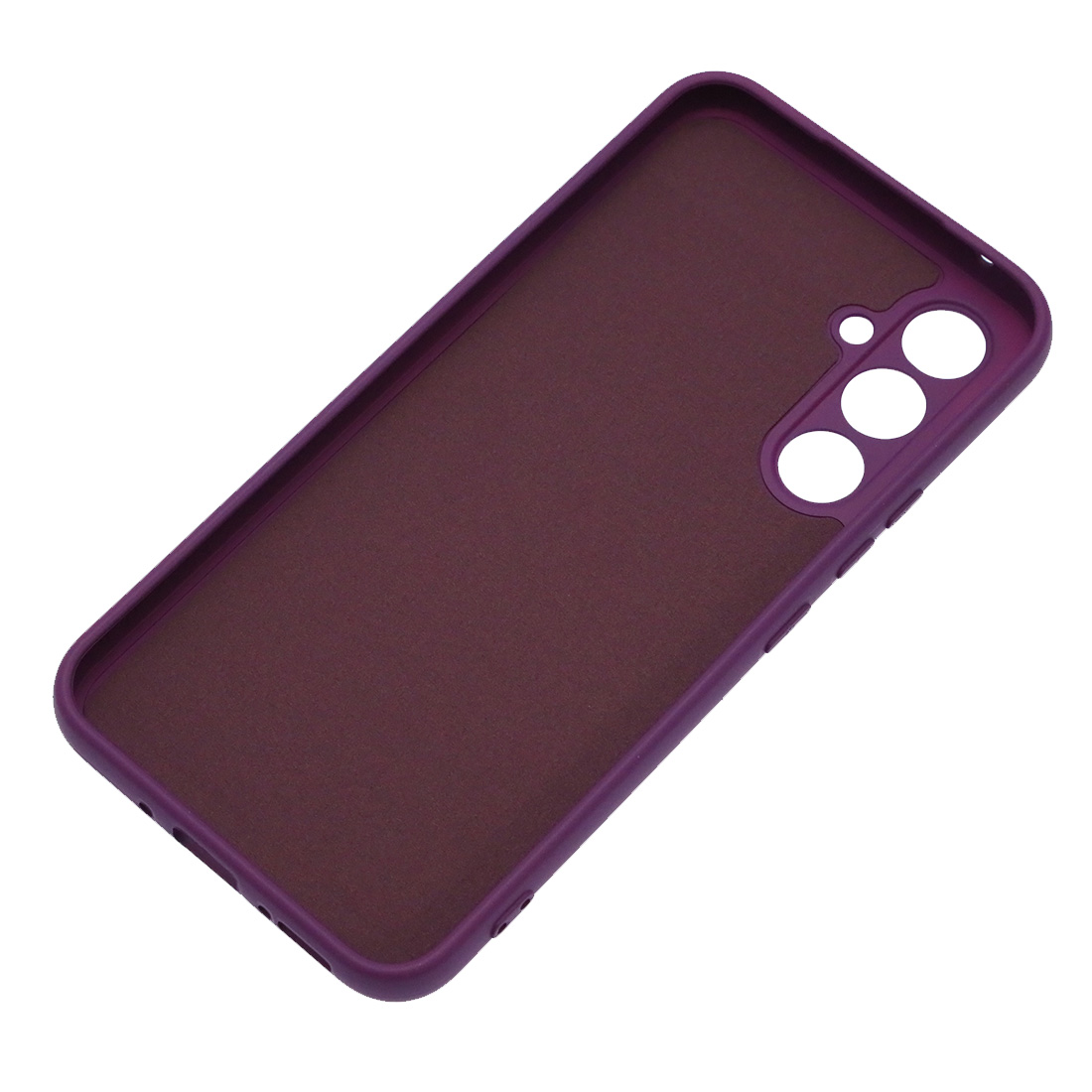 Чехол накладка NANO для SAMSUNG Galaxy A54 5G, силикон, бархат, цвет фиолетовый
