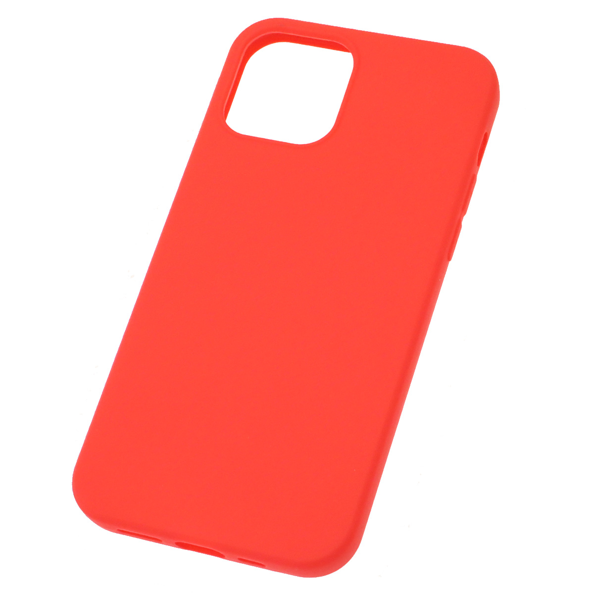 Чехол накладка Soft Touch для APPLE iPhone 12, iPhone 12 Pro (6.1"), силикон, цвет красный