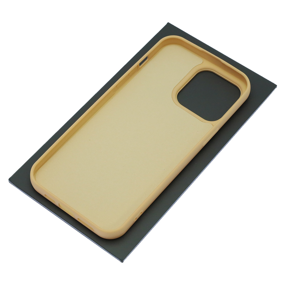 Чехол накладка Silicon Case для APPLE iPhone 15 Pro Max (6.7"), силикон, бархат, цвет молочный
