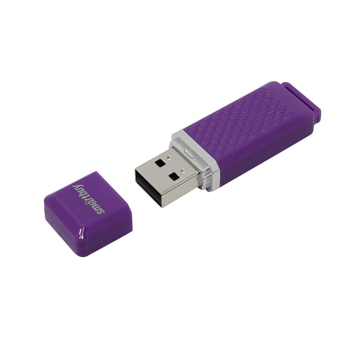 Флешка 16GB SMARTBUY Quartz SB16GBQZ-V, USB 2.0, цвет фиолетовый